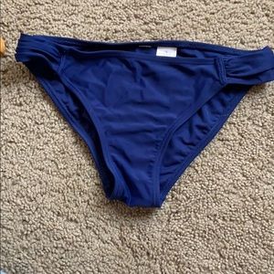 Blue bikini bottoms